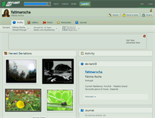 Tablet Screenshot of fatimarocha.deviantart.com