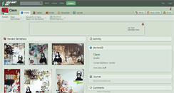 Desktop Screenshot of claon.deviantart.com