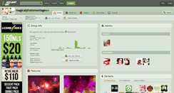 Desktop Screenshot of magicalphotomontages.deviantart.com
