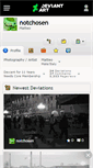 Mobile Screenshot of notchosen.deviantart.com