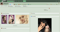 Desktop Screenshot of mattybomb.deviantart.com