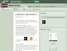 Tablet Screenshot of dragoart-group.deviantart.com