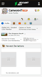 Mobile Screenshot of cameo647.deviantart.com