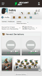 Mobile Screenshot of ivstvs.deviantart.com
