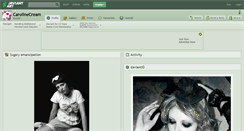 Desktop Screenshot of carolinecream.deviantart.com