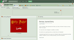 Desktop Screenshot of chocobo-cloud.deviantart.com