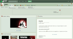 Desktop Screenshot of lusaen.deviantart.com