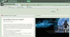 Desktop Screenshot of jasmineshadowblade.deviantart.com