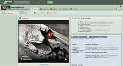 Desktop Screenshot of macrophoto.deviantart.com