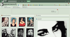 Desktop Screenshot of perpetualromancexx55.deviantart.com