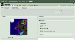 Desktop Screenshot of catusvegas.deviantart.com
