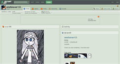 Desktop Screenshot of emzforever133.deviantart.com