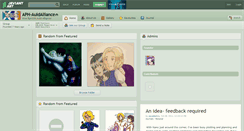 Desktop Screenshot of aph-auldalliance.deviantart.com