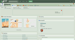 Desktop Screenshot of geekpixels.deviantart.com