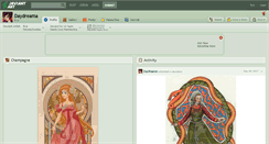 Desktop Screenshot of daydreama.deviantart.com