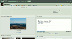 Desktop Screenshot of marcomod.deviantart.com