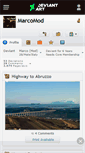 Mobile Screenshot of marcomod.deviantart.com