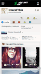 Mobile Screenshot of insanafobia.deviantart.com