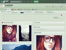 Tablet Screenshot of insanafobia.deviantart.com