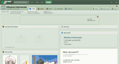Desktop Screenshot of mitsukuni-haninozuka.deviantart.com