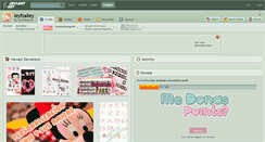 Desktop Screenshot of leyfzalley.deviantart.com