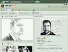 Tablet Screenshot of bikerscout.deviantart.com