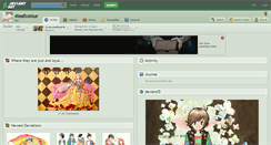 Desktop Screenshot of 4leafcolour.deviantart.com