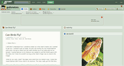 Desktop Screenshot of godismetons.deviantart.com