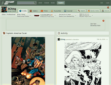 Tablet Screenshot of bching.deviantart.com