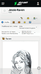 Mobile Screenshot of jessie-raven.deviantart.com