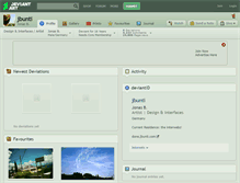 Tablet Screenshot of jbunti.deviantart.com