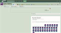Desktop Screenshot of lindsey-hedgehog.deviantart.com