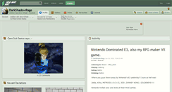 Desktop Screenshot of darkshadowrage.deviantart.com