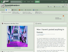 Tablet Screenshot of dynamitebreakdown.deviantart.com