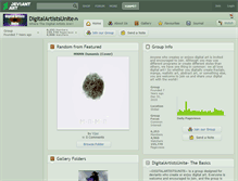Tablet Screenshot of digitalartistsunite.deviantart.com