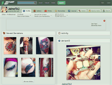Tablet Screenshot of jaimeta2.deviantart.com
