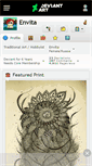 Mobile Screenshot of envita.deviantart.com