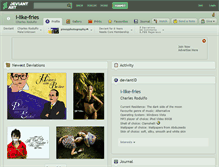Tablet Screenshot of i-like-fries.deviantart.com