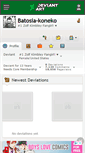 Mobile Screenshot of batosia-koneko.deviantart.com