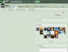 Tablet Screenshot of eldae.deviantart.com