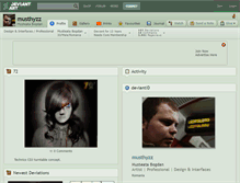 Tablet Screenshot of musthyzz.deviantart.com