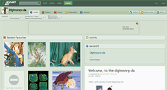 Desktop Screenshot of digimonrp-da.deviantart.com