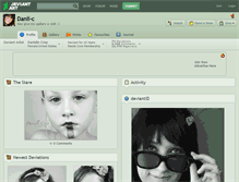 Tablet Screenshot of danii-c.deviantart.com
