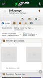 Mobile Screenshot of drkvampr.deviantart.com