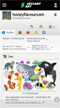 Mobile Screenshot of honeyflavourcom.deviantart.com
