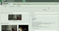 Desktop Screenshot of laralover.deviantart.com