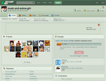 Tablet Screenshot of music-and-anime-girl.deviantart.com