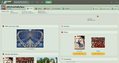 Desktop Screenshot of girlfromfairytale.deviantart.com