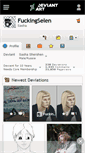 Mobile Screenshot of fuckingselen.deviantart.com