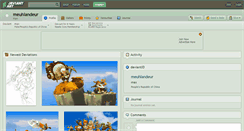 Desktop Screenshot of meuhlandeur.deviantart.com
